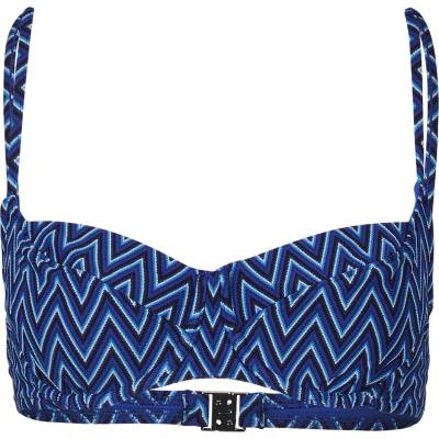 Seafolly Дамско бикини горнище Seafolly Women's Cleo Underwire Bra Bikini top - Indigo - размер 34 (EU) (150-1771-0212)