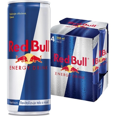 Red Bull 4x250ml – Zboží Mobilmania