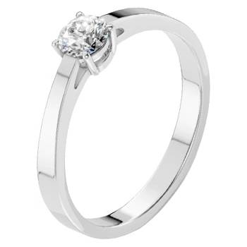 Cara Diamanti Дамски пръстен от бяло злато с диамант Cara Diamanti K101-10012W (K101-10012W)