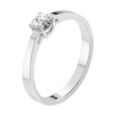 Cara Diamanti Дамски пръстен от бяло злато с диамант Cara Diamanti K101-10012W (K101-10012W)