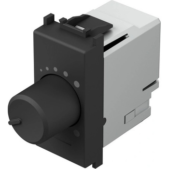 TEM Димер ротативен R0-180W LED0-180VA 1M, цвят Черен мат, Modul - EM14SB (EM14SB)