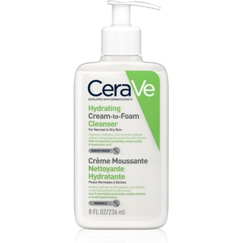 CeraVe Cleansers почистваща крем- пяна за нормална към суха кожа 236ml