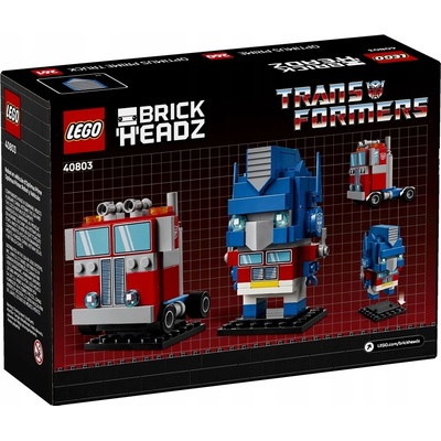 LEGO® BrickHeadz 40803 Robot a vozidlo Optimus Prime