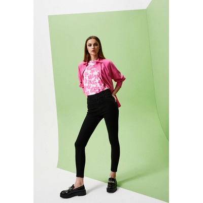 Moodo Черни push up дънки с висока талия Moodo Moodo | Cheren | ЖЕНИ | XS