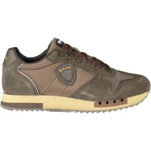 BLAUER Спортни обувки за мъже blauer, Размер 46, Цвят Кафяво (f6queens05mes_mabrw)
