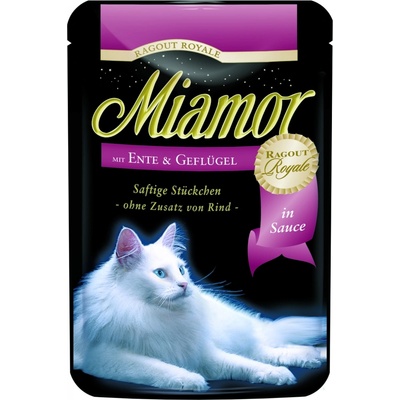 Miamor Ragout Royale kachna a drůbež v omáčce 22 x 100 g