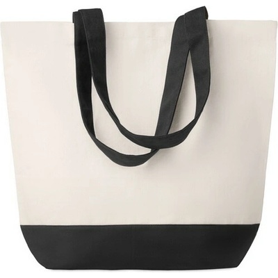 Plátená plážová taška 280 g/m2 Black
