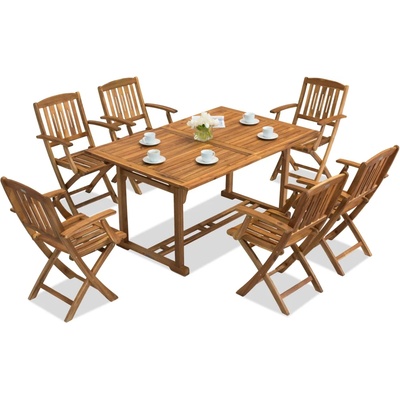 Garden Point Дървени мебели Burma/Delhi 6 Garden Point (GAP150_3xGAP147)