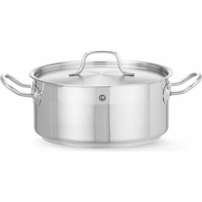 Hendi Nízký hrnec s poklicí 240 mm, 4,8l Profi Line
