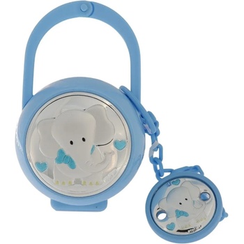 Image 1 of Кутийка с клипс за залъгалка - слонче (ae0546-c)