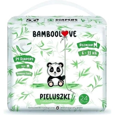 BAMBOOLOVE bambusové M 6-11kg 24ks