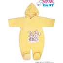 NEW BABY Zimný overal New Baby Bunnies žltý