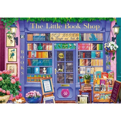 Trefl - Puzzle Premium Plus Tea Time: The Little Book Shop - 500 piese