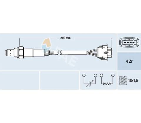 Lambda sonda FAE 77247