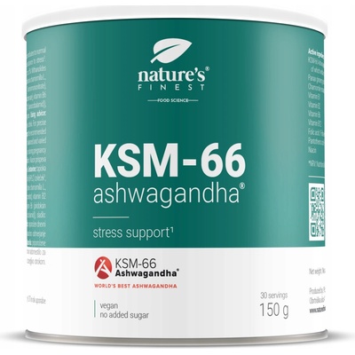 NaturesFinest KSM-66 Ashwagandha Powder 150 g