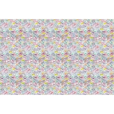 Dimex MS-5-2121 Vliesová fototapeta Sbírka pasových známek rozměry 375 x 250 cm