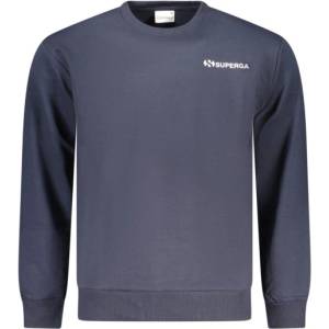 SUPERGA Мъжки суитшърт с цип superga, Размер 2xl, Цвят Синьо (sms26341_blnavy)