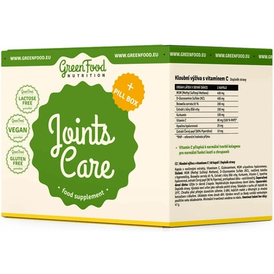 GreenFood Nutrition Joints Care + Pillbox 60+60 kapsúl