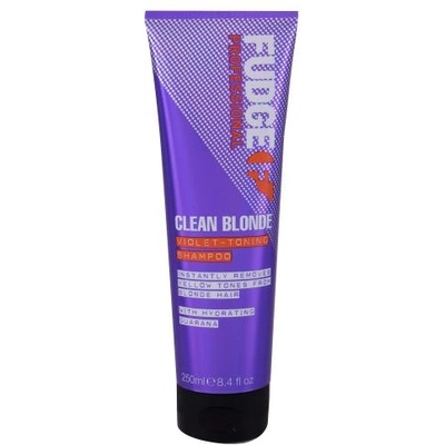 Fudge Professional Clean Blonde Violet-Toning Shampoo 250 ml шампоан за руса коса унисекс