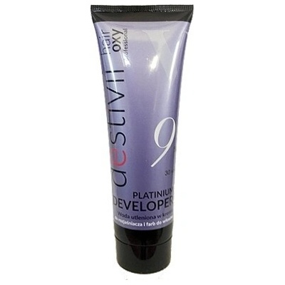Destiny Hair Oxy Platinum Developer 9% platinový krémový peroxid vodíku 80 ml