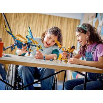 Image 1 of LEGO® NINJAGO® - Elemental Dragon vs. The Empress Mech (71796)