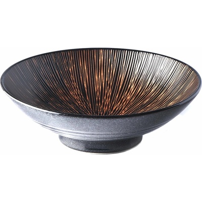 Made In Japan Ramen mísa Bronze Converging 24 cm 900 ml