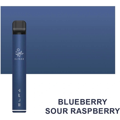 Elf Bar Elfa Blueberry Sour Raspberry 20 mg 600 potáhnutí – Zboží Dáma