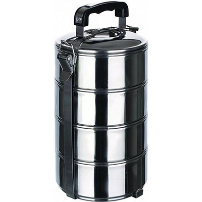 BANQUET Nerezový jídlonosič 4dílný 48220004