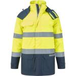 Portwest hi-vis bizflame fr617 / Огнеупорно водоустойчиво зимно яке, светлоотразителна лента - hv жълто/синьо m (fr617ynrm)