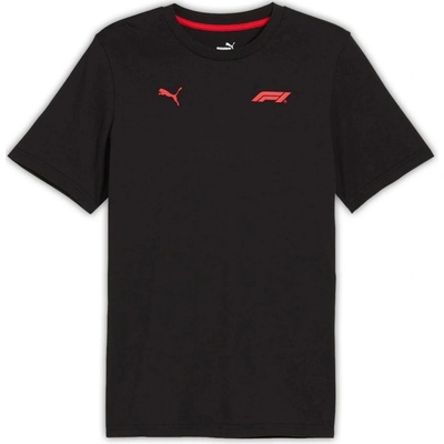 F1 tričko Logo Small Puma black