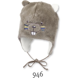 Sterntaler Зимна бебешка шапка Бобърче, Sterntaler