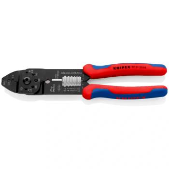 KNIPEX Клещи за кримпване на кабелни накрайници 0.5-2.5мм2 (k9721215b)