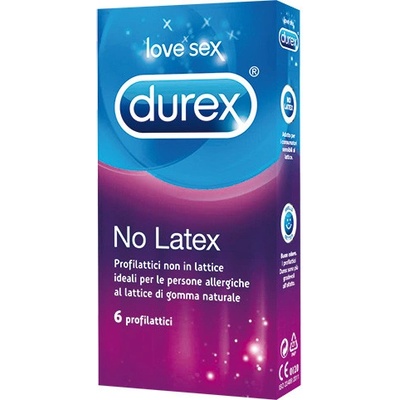 DUREX NO LATEX 6 ks