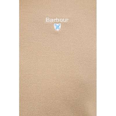 Barbour Памучна тениска с яка Barbour ESSENTIALS (MML0358)