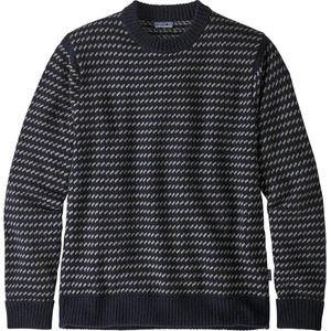 Patagonia Мъжки вълнен пуловер Patagonia Recycled Wool Sweater Jumper - Classic Navy (017-1268-0113)
