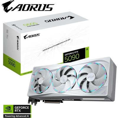 Gigabyte GeForce RTX 5090 STEALTH ICE 32GB GDDR7 GV-N5090AORUSST ICE-32GD