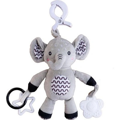 babyted Слон babyted дрънкалка плюш 30см закачалка за легло/количка