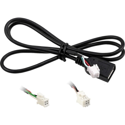 Bona Tech USB kábel pre 2DIN autorádio - USB do 4 PIN / 6 PIN