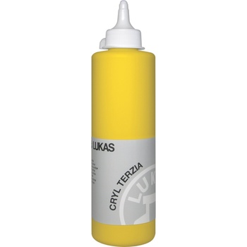 LUKAS Cryl Terzia Plastic Bottle АКРИЛНА боя Cadmium Yellow Light Hue 500 ml 1 бр (748260500)