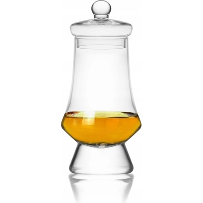Amber Glass Sklenice na whisky G500 degustační sklenice s víčkem 150 Ml