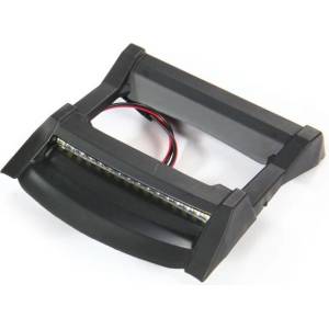 Traxxas Скидплейт гард за тавана с фарове за Траксас Ръстлър Traxxas Rustler Skid Plate, Roof, w/ LED Lights (fits #6717 body) TRX6796 (TRX6796)