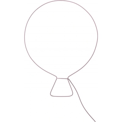 Bloomingville nástěnná dekorace mini balón kovová