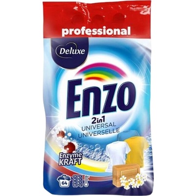 Deluxe Enzo prací prášek Professional 2in1 Universal 4,5 kg 64 PD