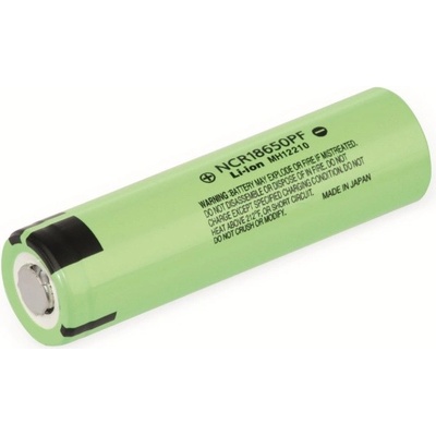 PANASONIC 18650 NCR18650PF 2900mAh Li-ion 3,7V ButtonTop