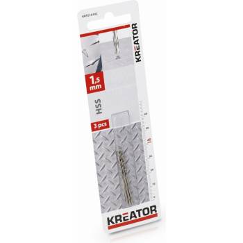 Kreator Vrták do kovu 1,5 mm HSS KRT010102
