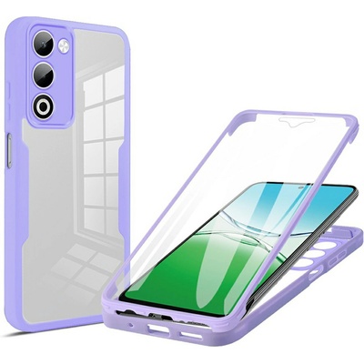 Techsuit Калъф за Oppo A5 4G / A5 5G - Techsuit - ColorVerse 360 Series + Протектор за екран - Лилав