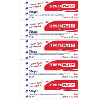 Spofaplast Náplast kusová 72 × 19 mm
