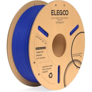Elegoo PLA+ -1.75mm-1KG-Cardboard Spool-Blue (50.203.0072)