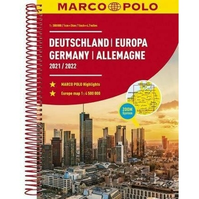 MARCO POLO ReiseAtlas Deutschland 2021/2022 1:300 000