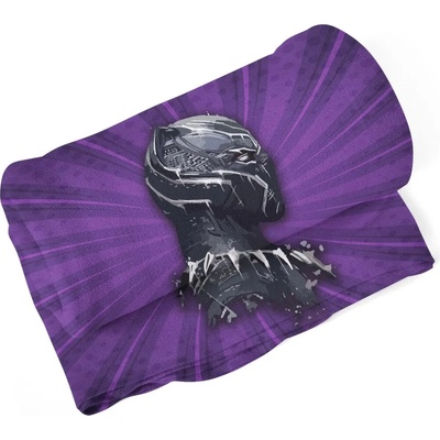Sablio Deka BLACK PANTHER z profilu Fialový 150x120